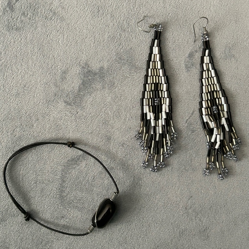 Fair trade black Jewelry bundle.